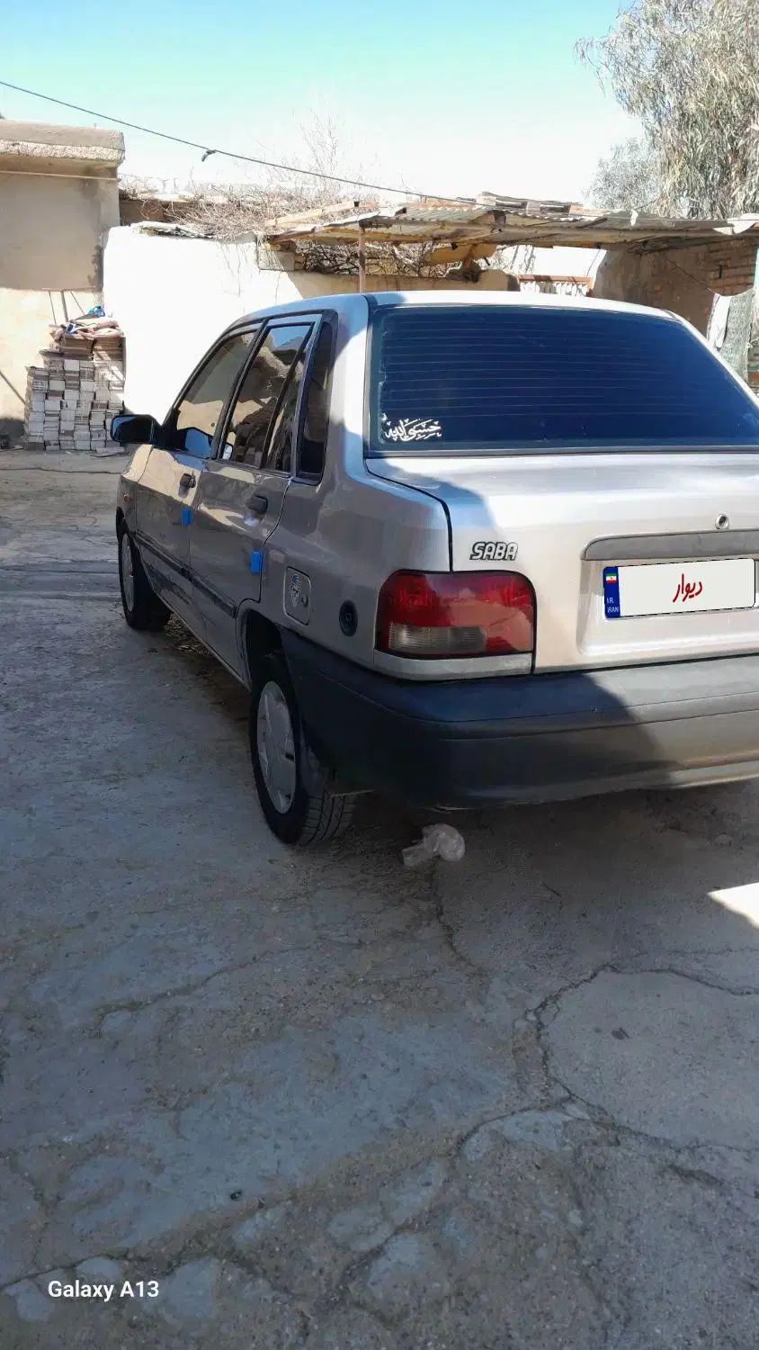 پراید صبا بنزینی - 1389