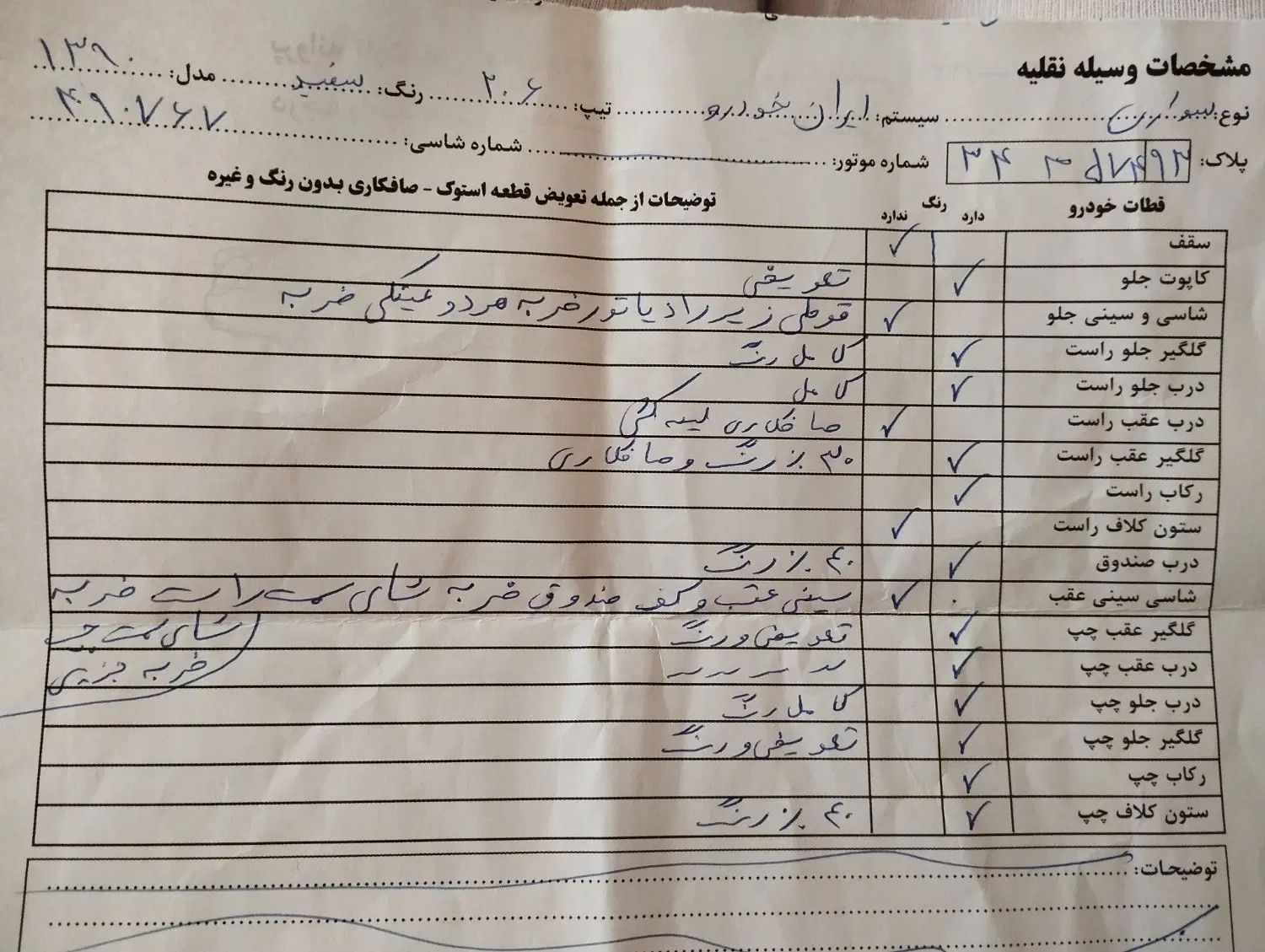 پژو 206 تیپ 2 - 1390