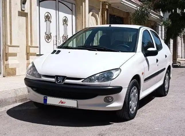 پژو ۲۰۶ صندوق دار v8 - 1396