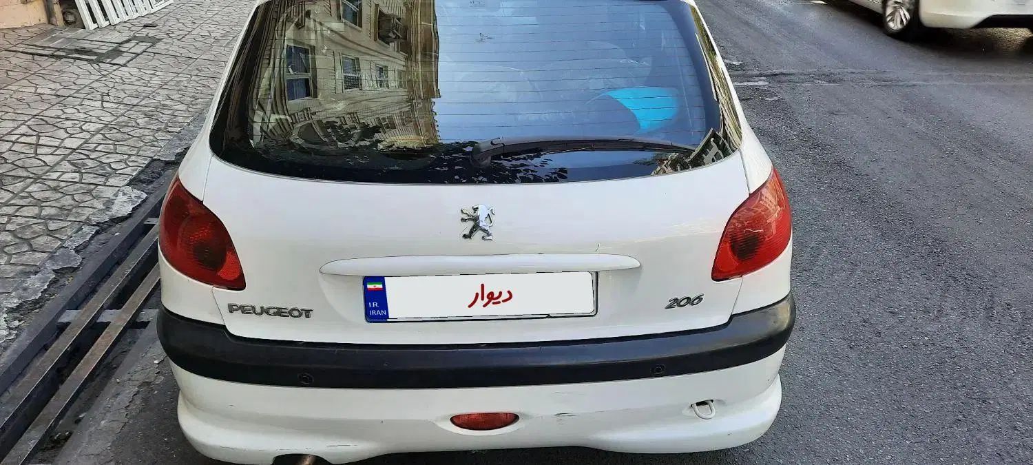 پژو 206 تیپ 2 - 1396