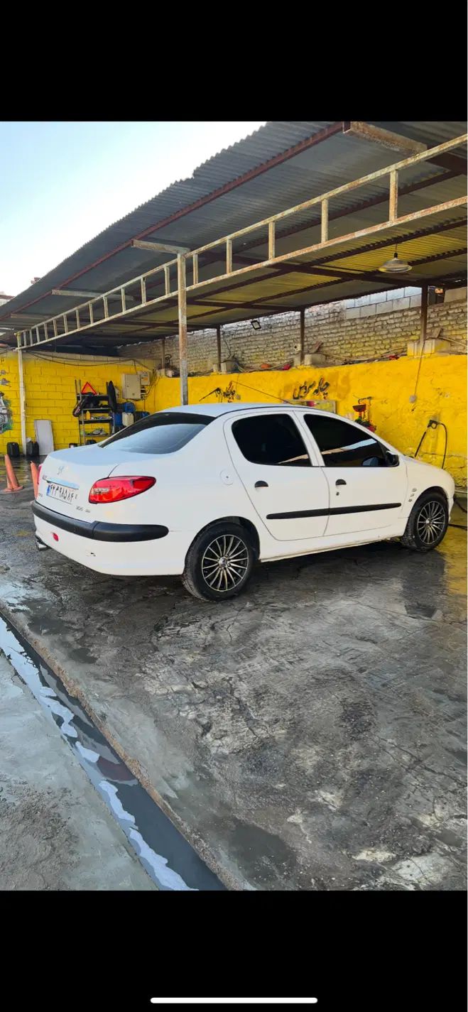 پژو ۲۰۶ صندوق دار v8 - 1396