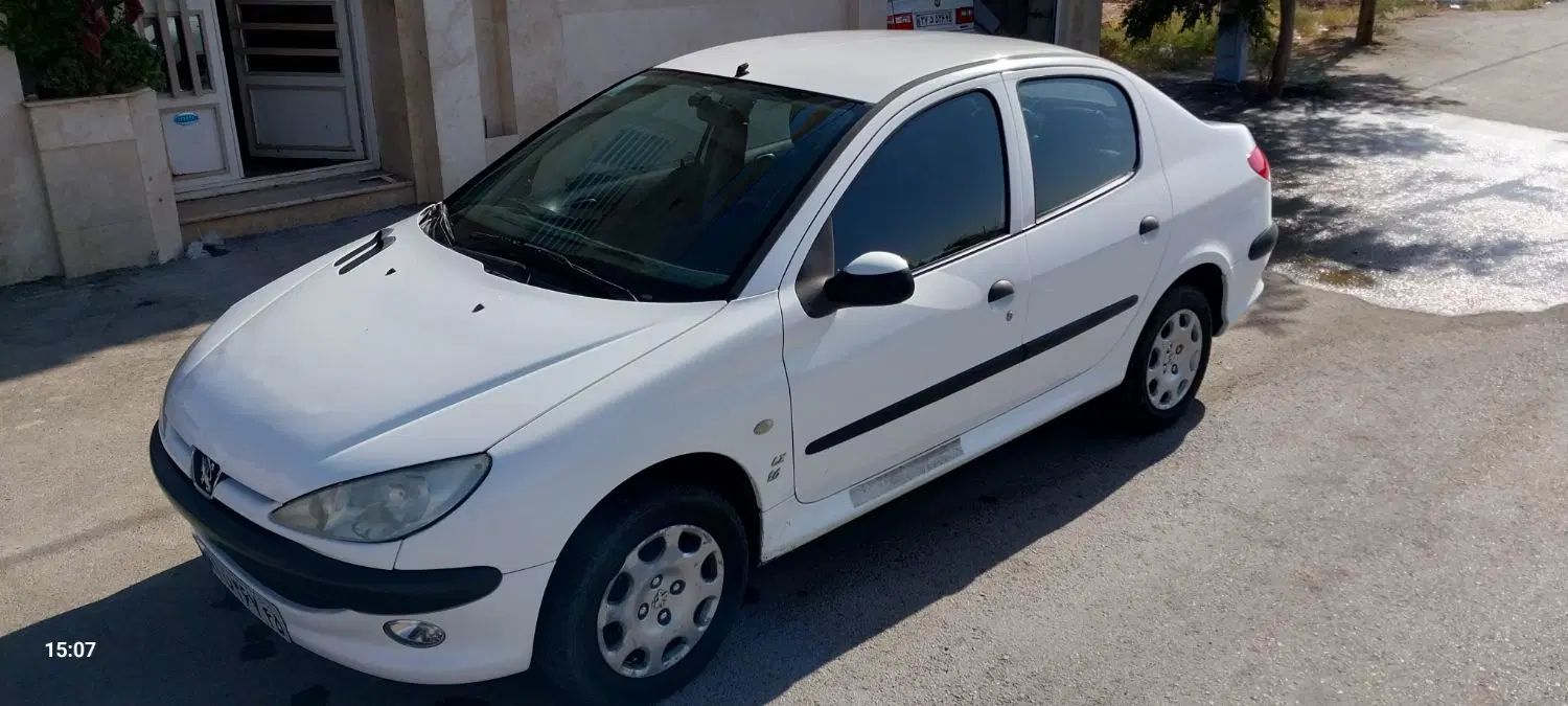پژو ۲۰۶ صندوق دار v8 - 1398