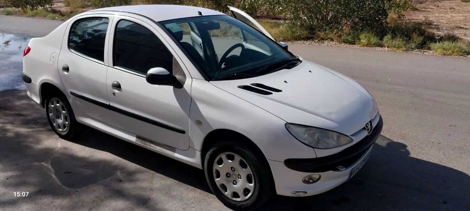 پژو ۲۰۶ صندوق دار v8 - 1398