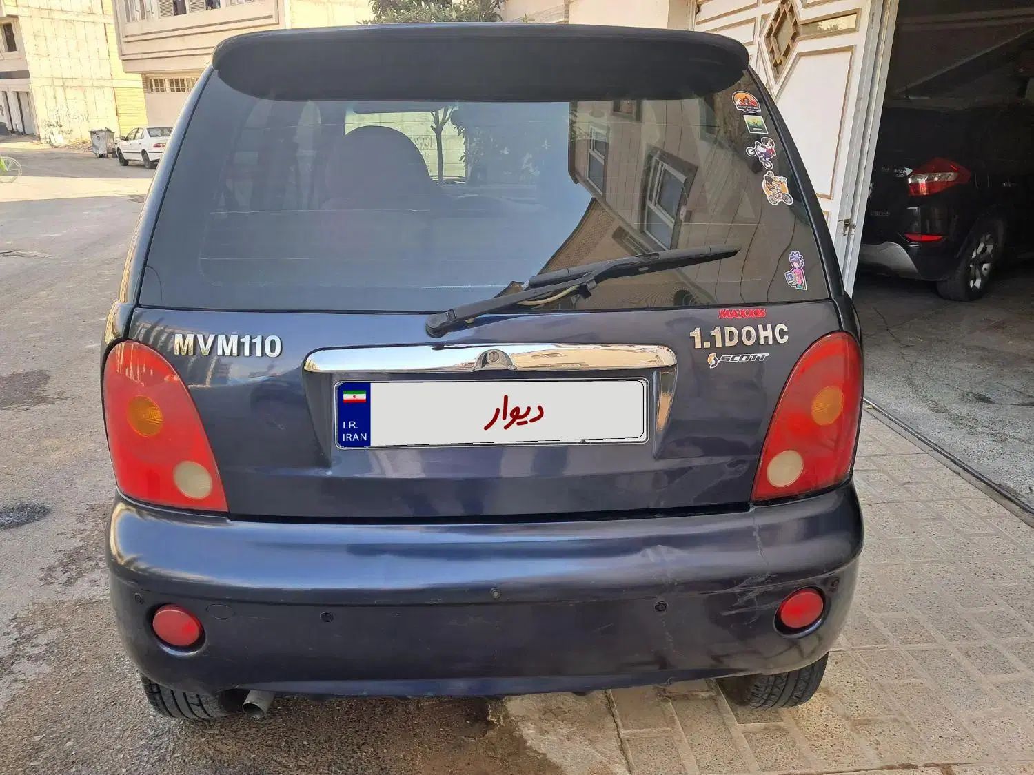 ام وی ام 110 چهار سیلندر دنده ای - 1389