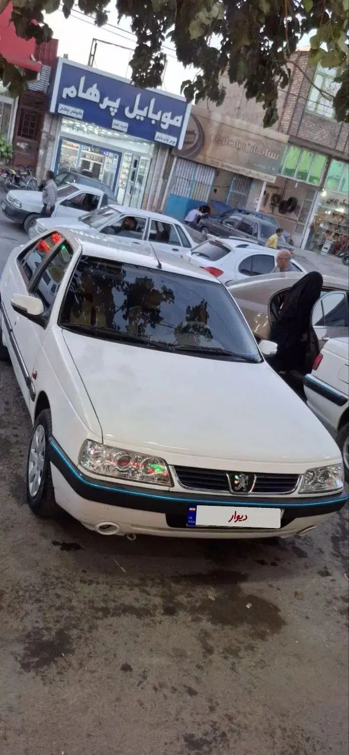 پژو 405 SLX بنزینی  XU7 - 1390