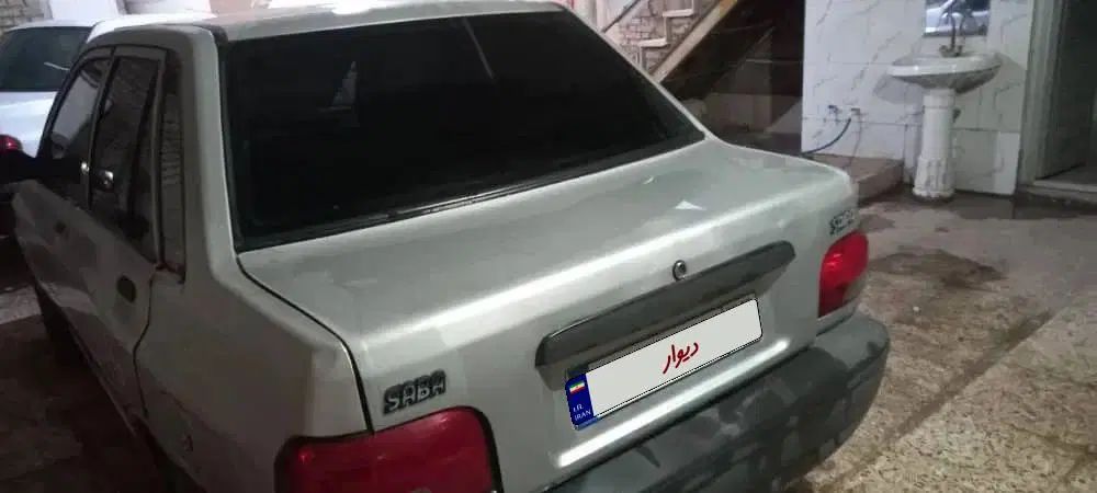 پراید صبا بنزینی - 1387