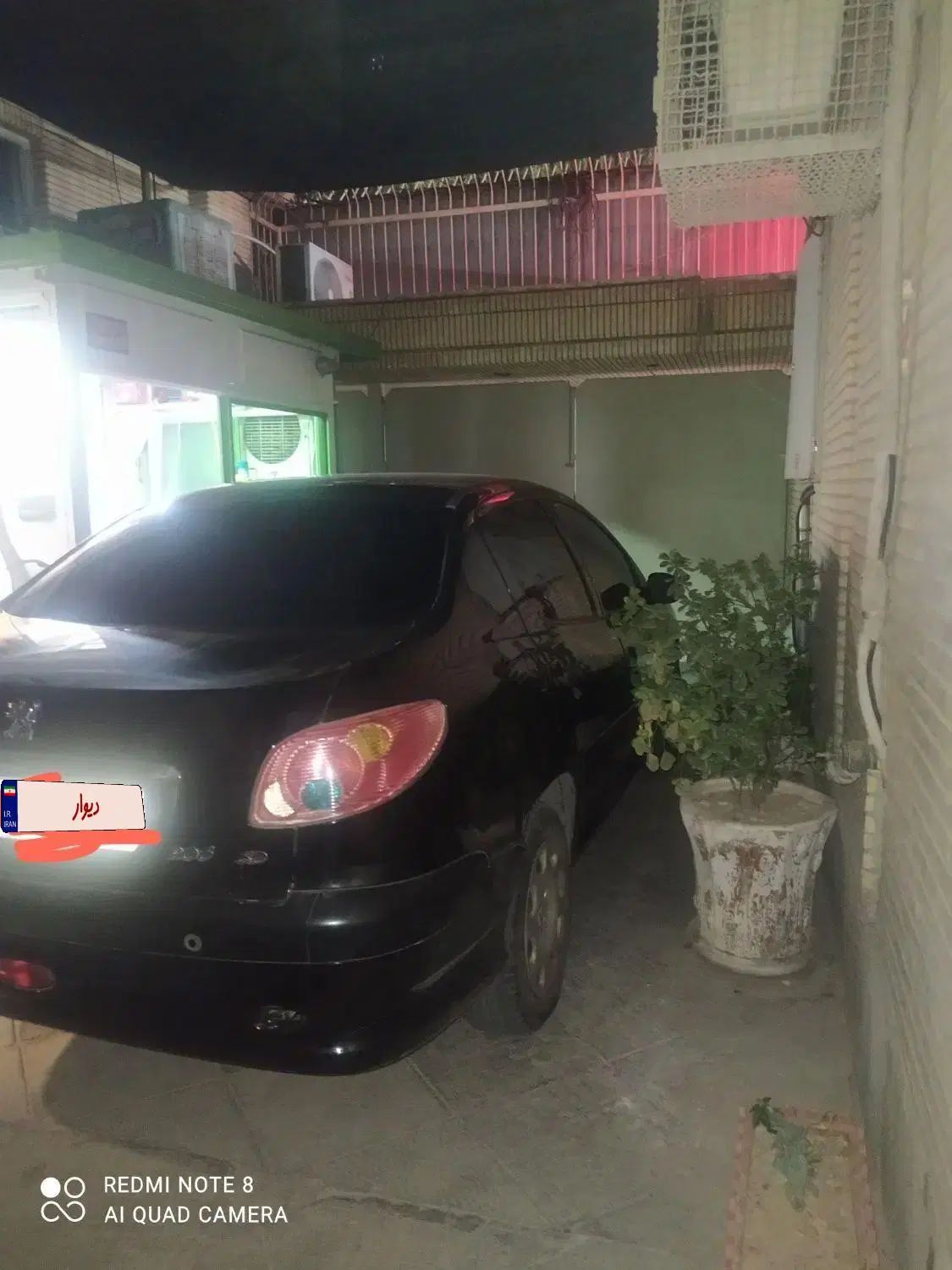 پژو ۲۰۶ صندوق دار v8 - 1397