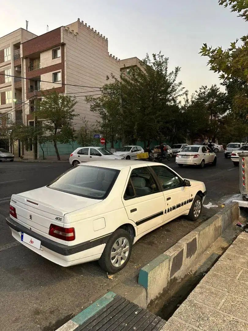 پژو 405 SLX بنزینی  XU7 - 1389