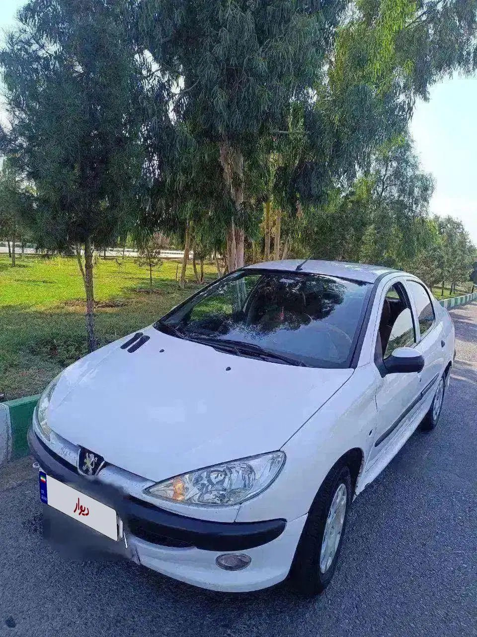 پژو ۲۰۶ صندوق دار v8 - 1391