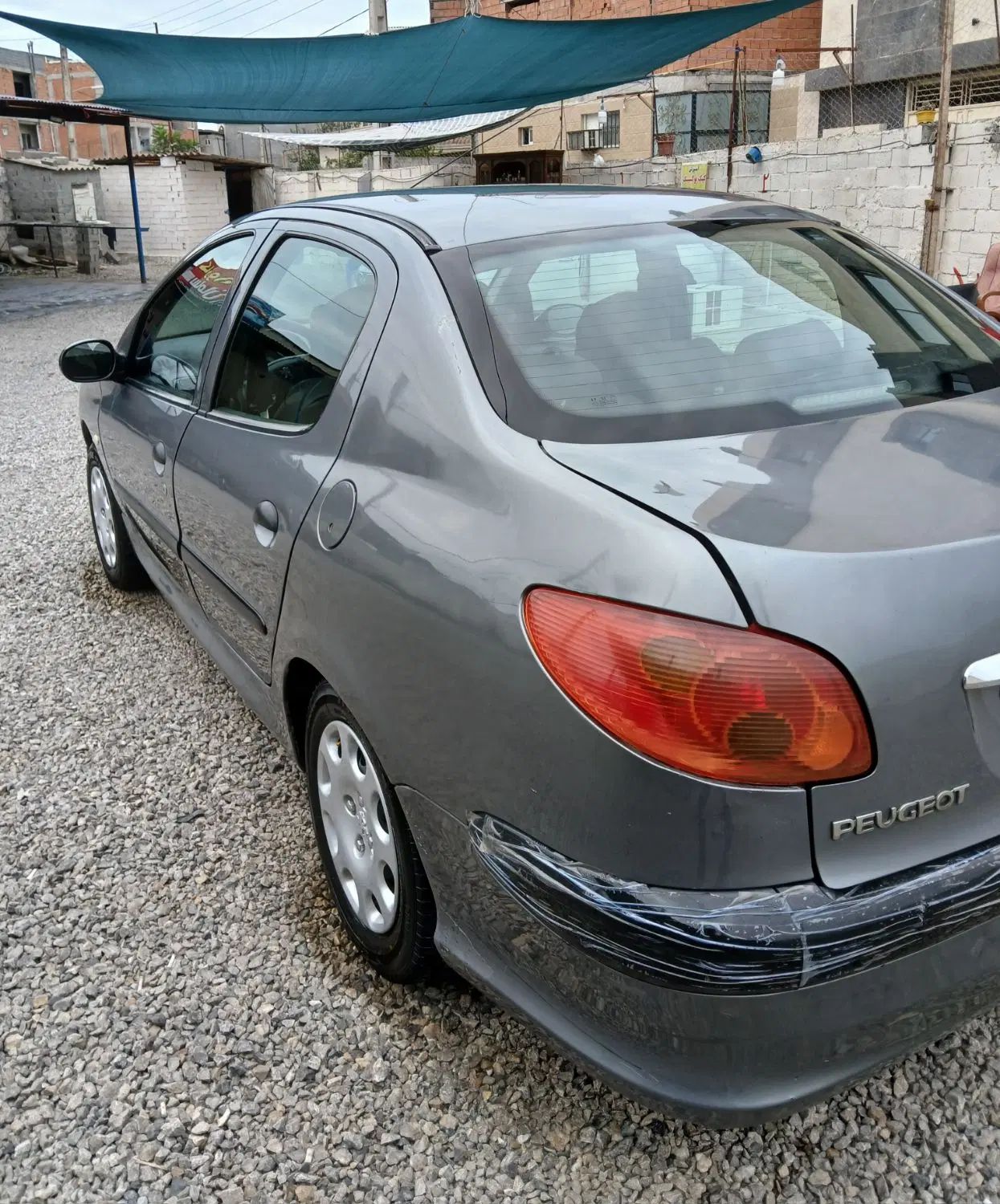 پژو ۲۰۶ صندوق دار v8 - 1387