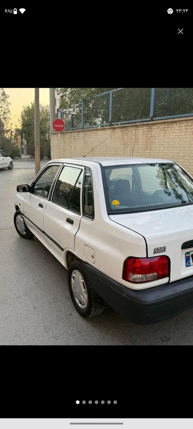 پراید صبا بنزینی - 1387