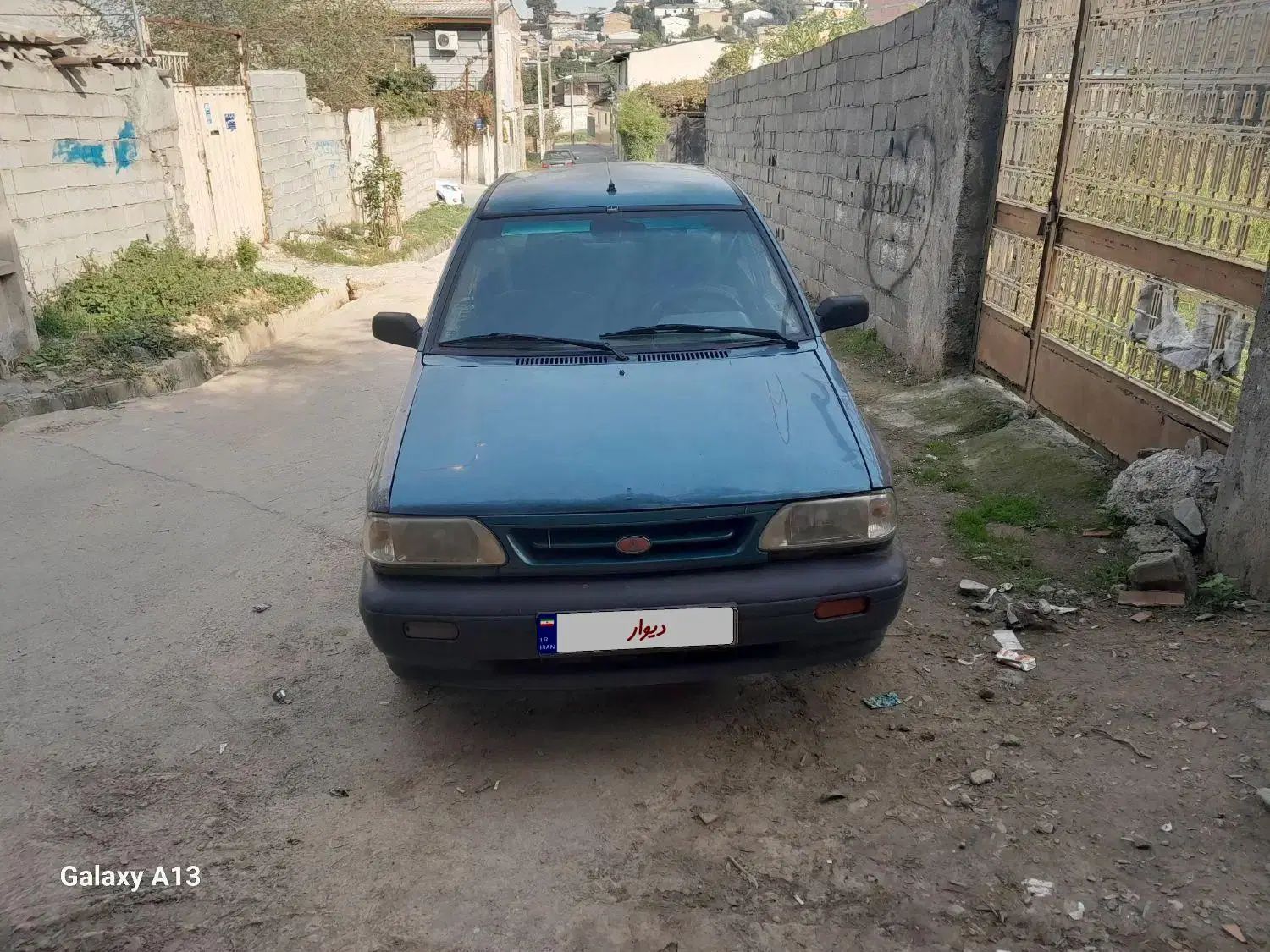 پراید صبا بنزینی - 1386