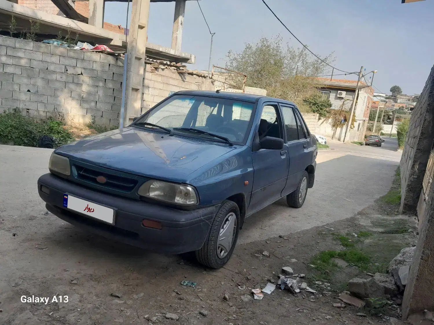 پراید صبا بنزینی - 1386