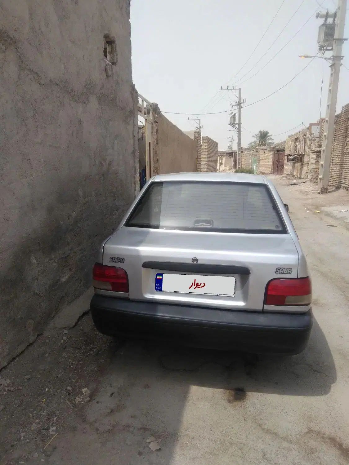 پراید صبا بنزینی - 1386
