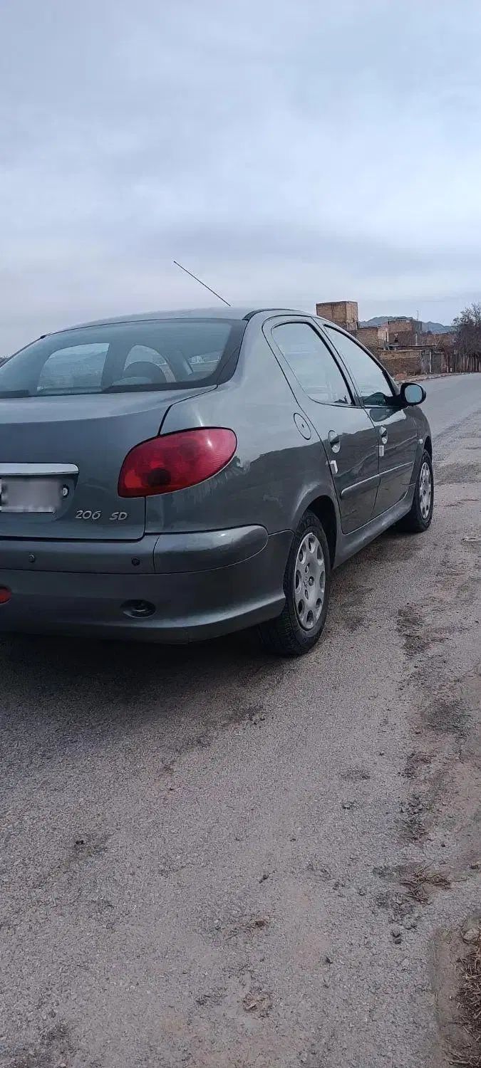پژو ۲۰۶ صندوق دار v20 - 1389