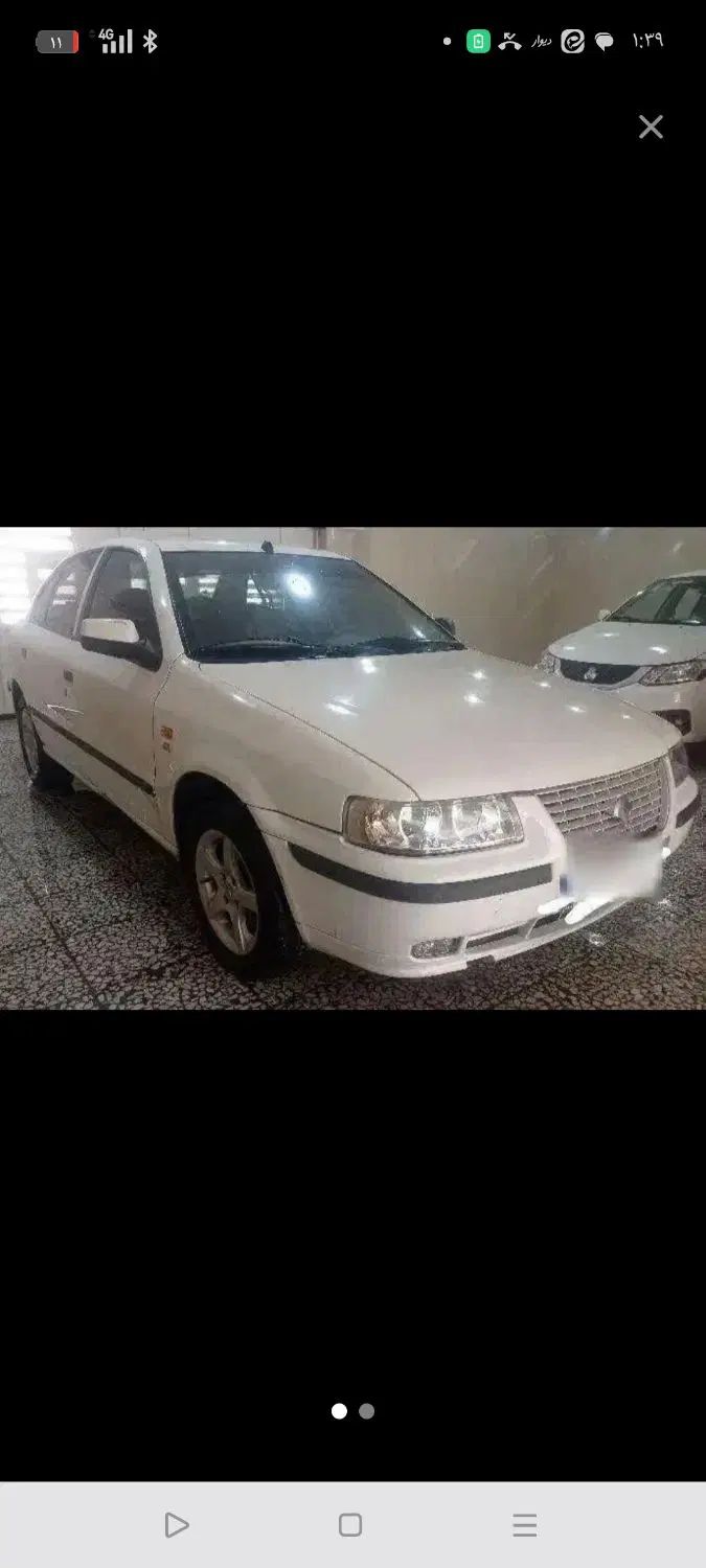 سمند LX EF7 دوگانه سوز - 1389
