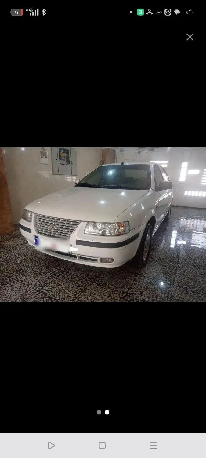 سمند LX EF7 دوگانه سوز - 1389