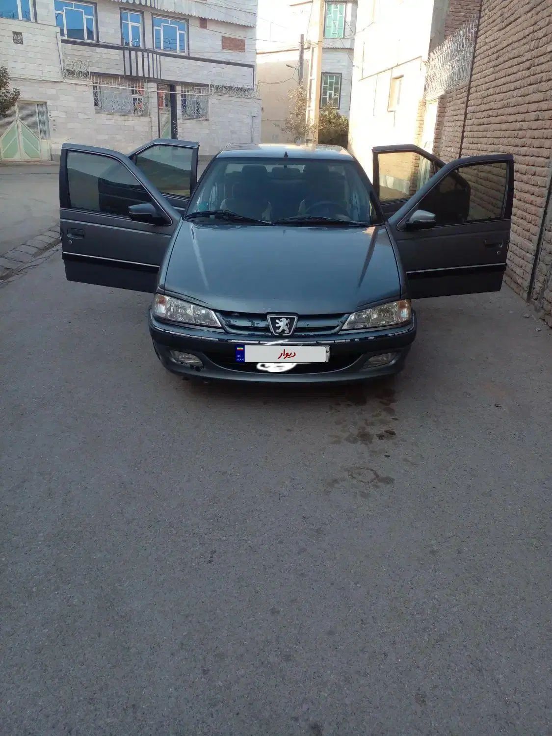 پژو پارس دوگانه سوز - 1386