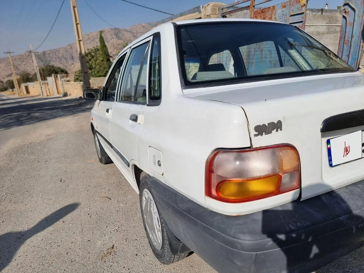 پراید صبا بنزینی - 1386