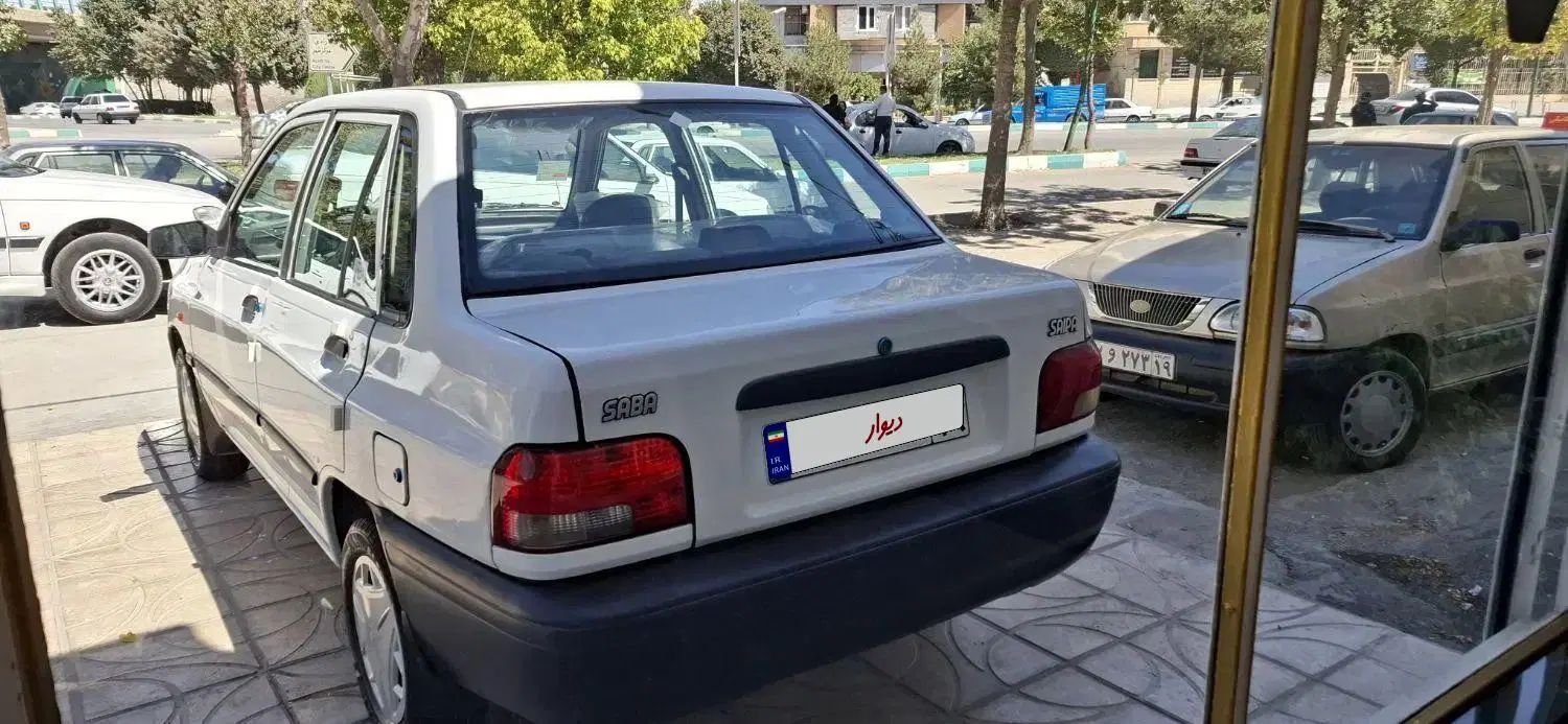 پراید صبا بنزینی - 1387
