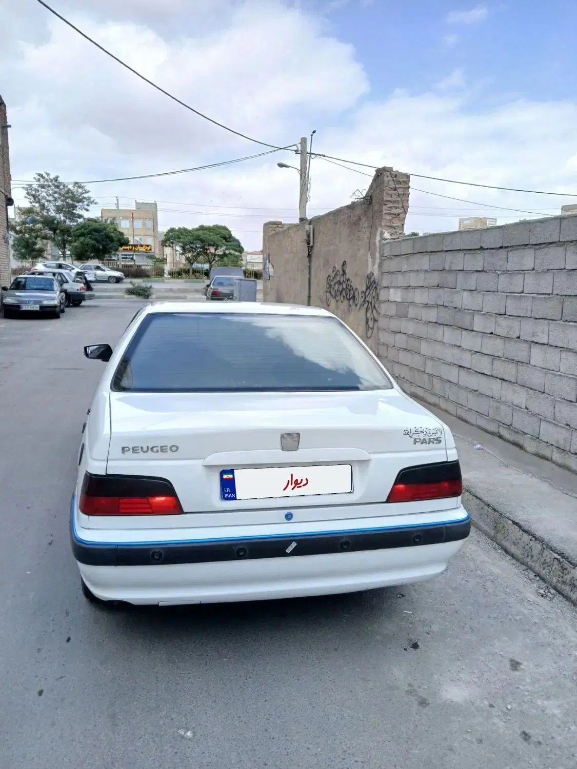 پژو پارس دوگانه سوز - 1389