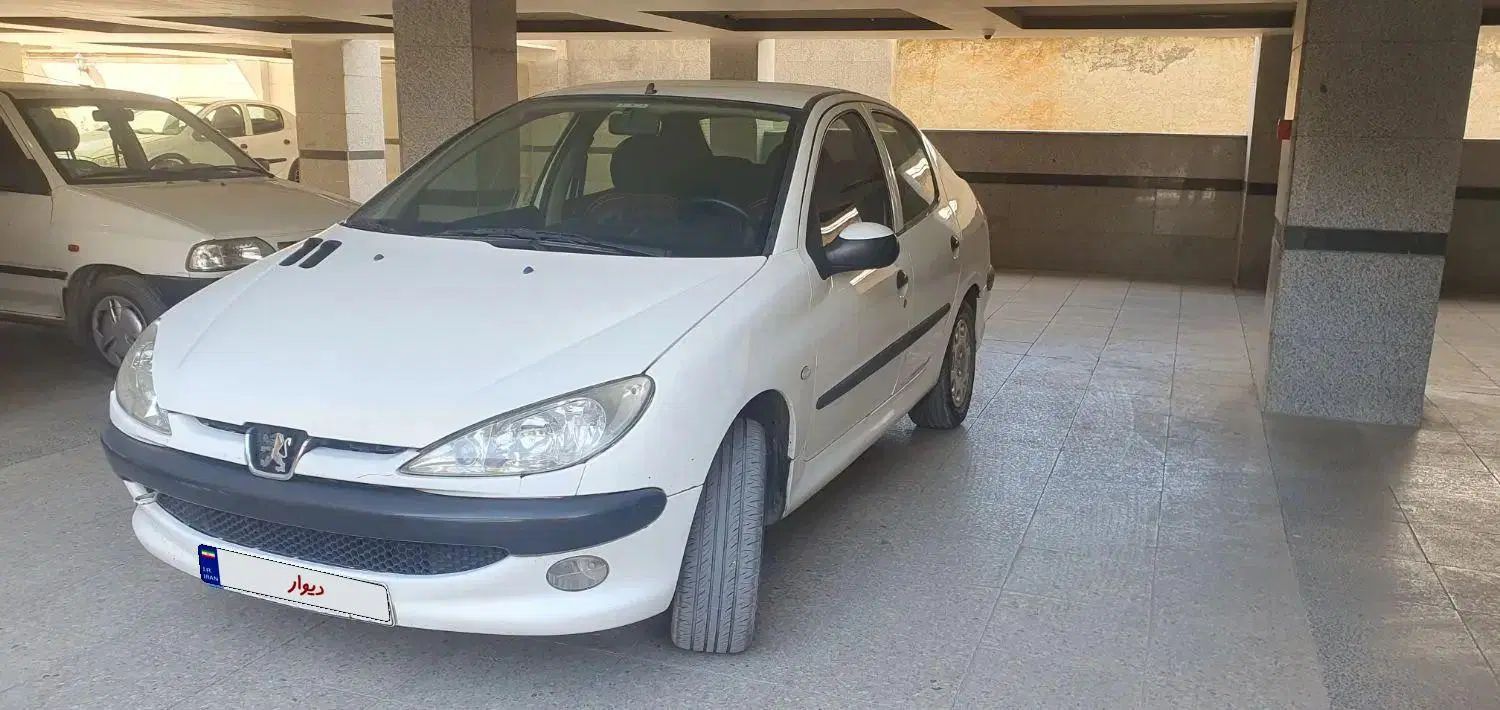 پژو ۲۰۶ صندوق دار v8 - 1391