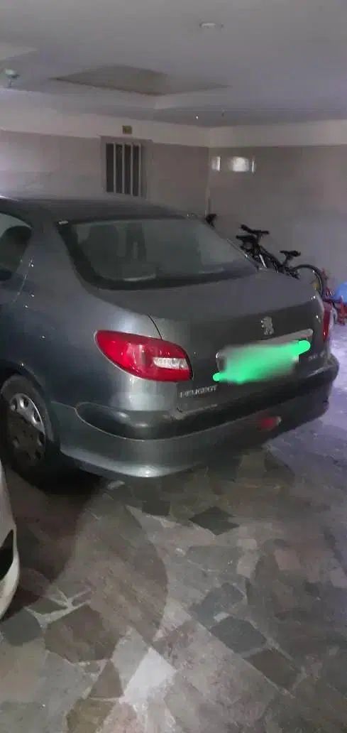 پژو ۲۰۶ صندوق دار v8 - 1391