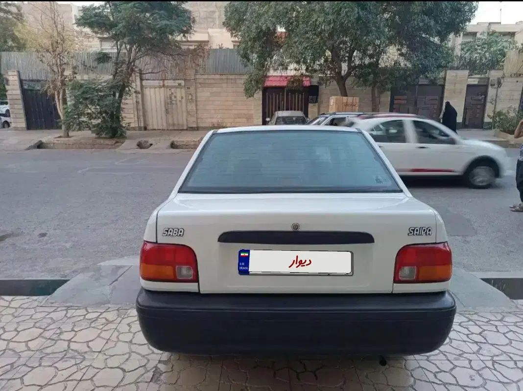 پراید صبا بنزینی - 1386
