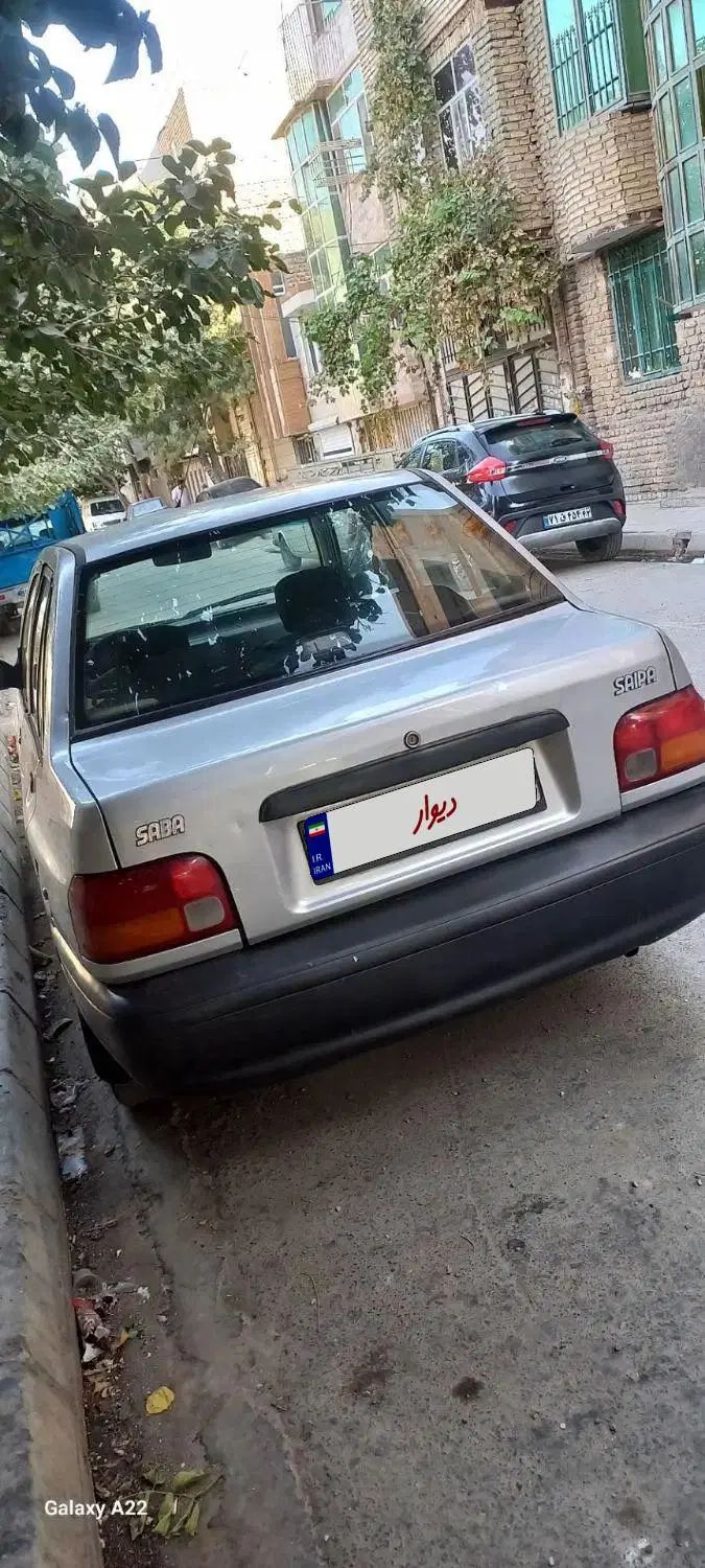 پراید صبا دوگانه‌سوز - 1387