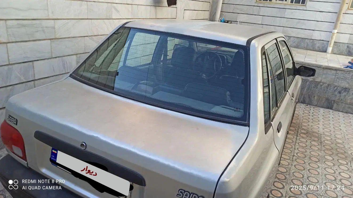 پراید صبا بنزینی - 1385