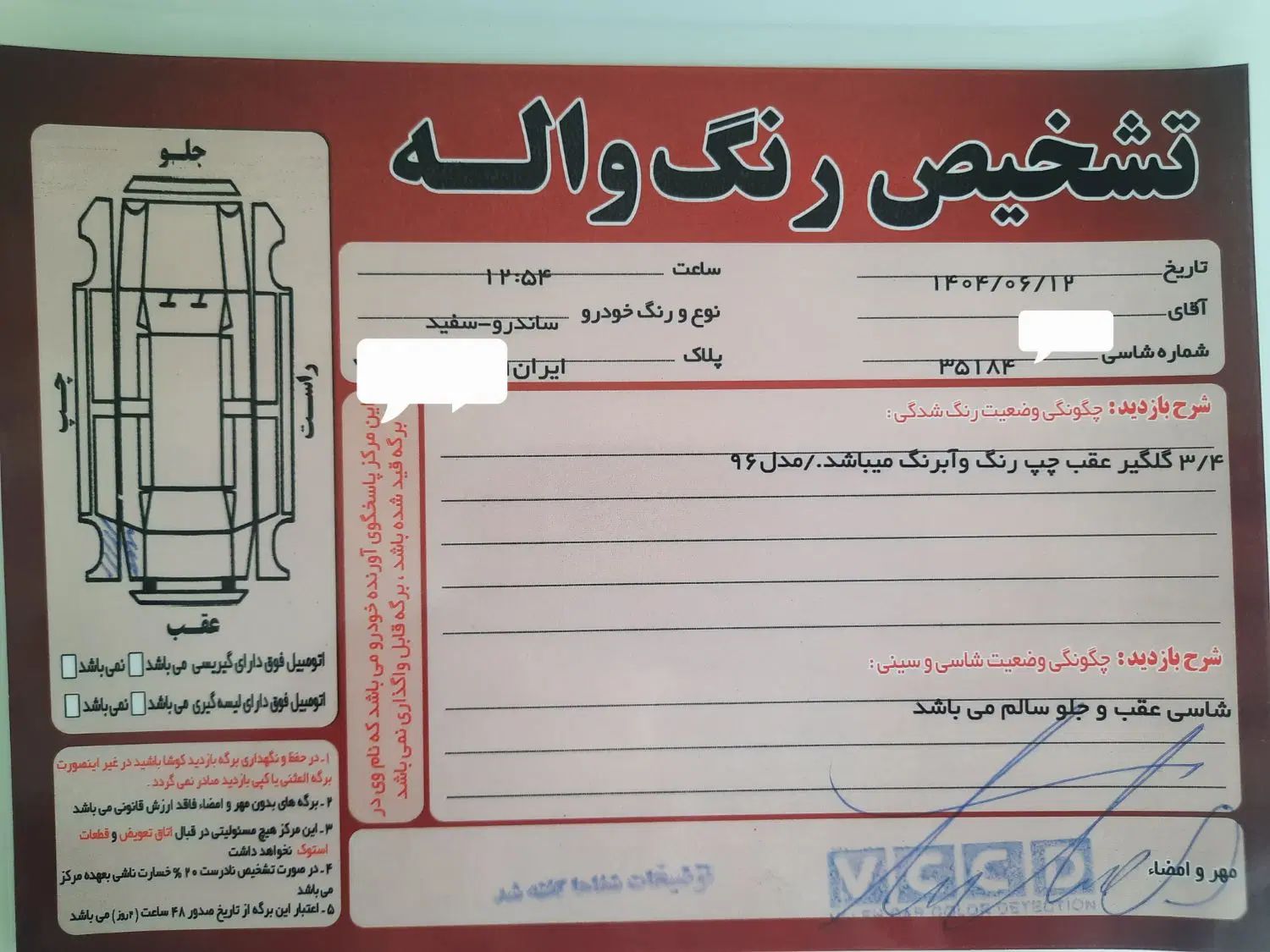 رنو ساندرو اتوماتیک - 1396