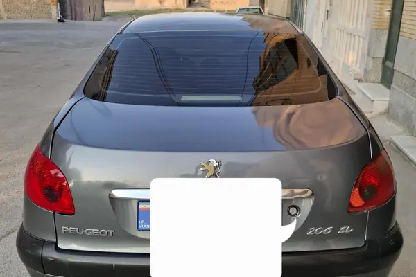 پژو ۲۰۶ صندوق دار v8 - 1390