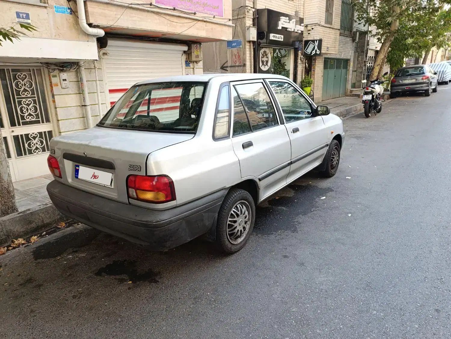 پراید صبا بنزینی - 1387