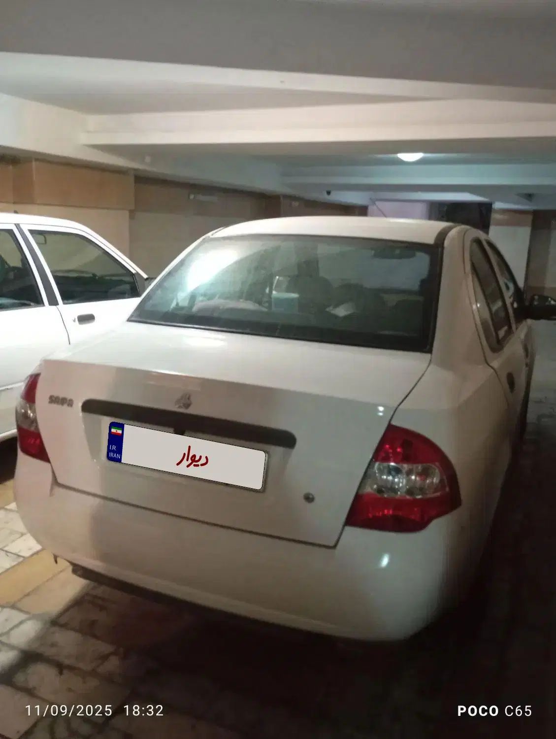 تیبا صندوق دار EX - 1393