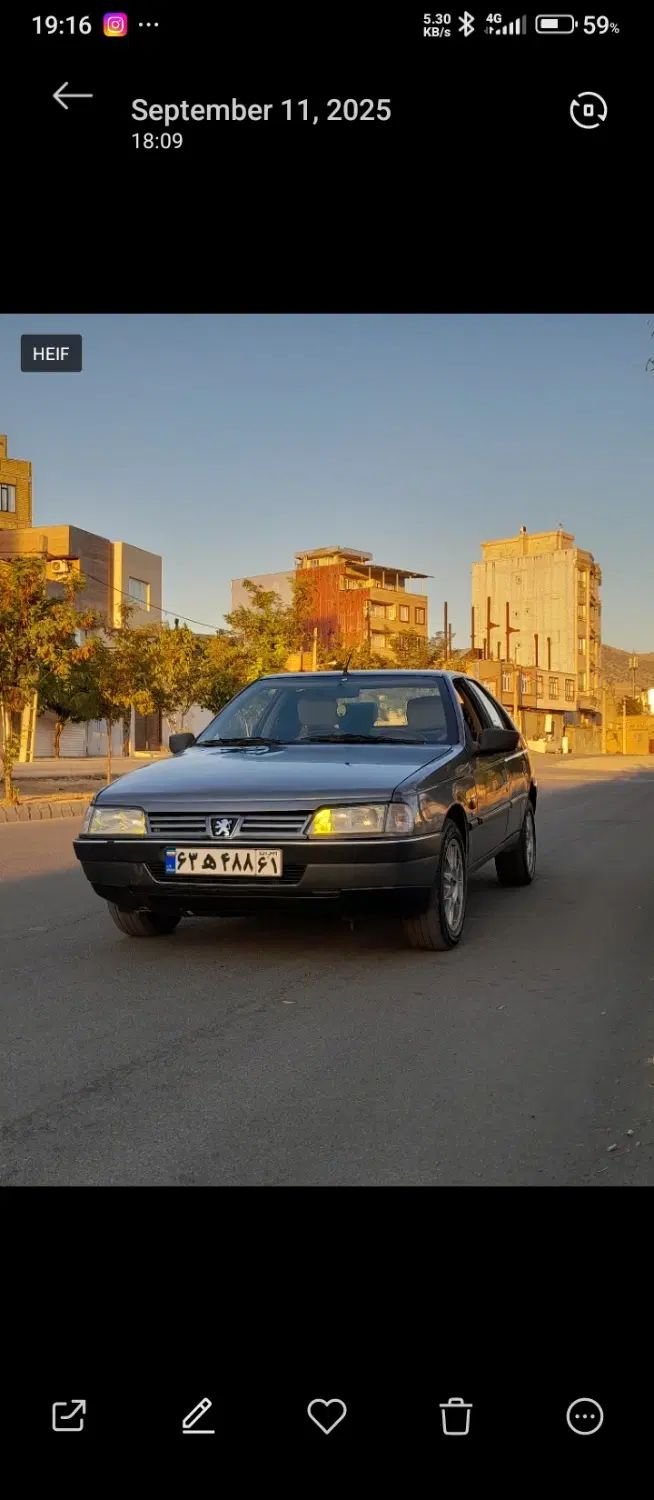 پژو 405 GLX - 1388