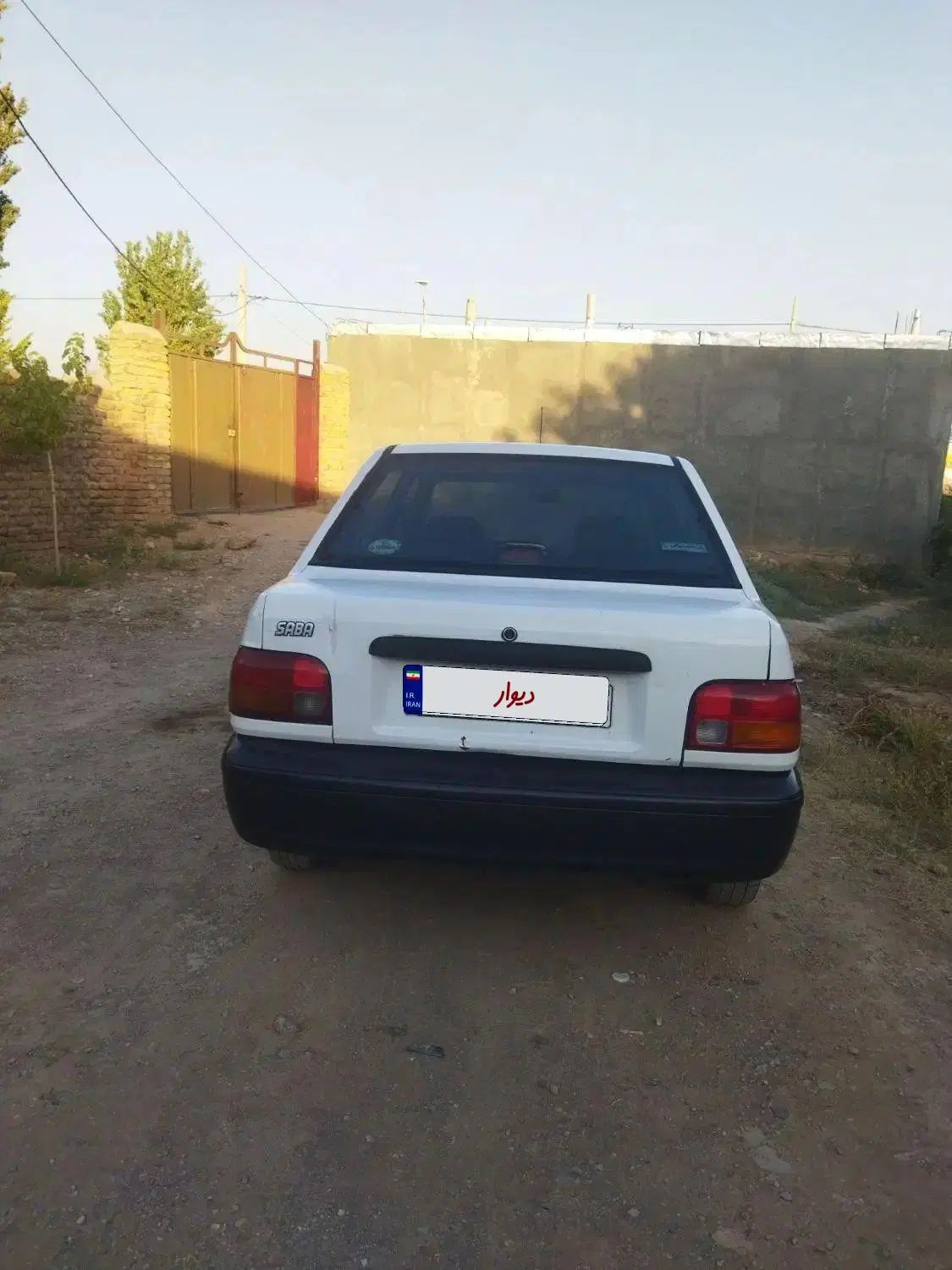 پراید صبا بنزینی - 1386