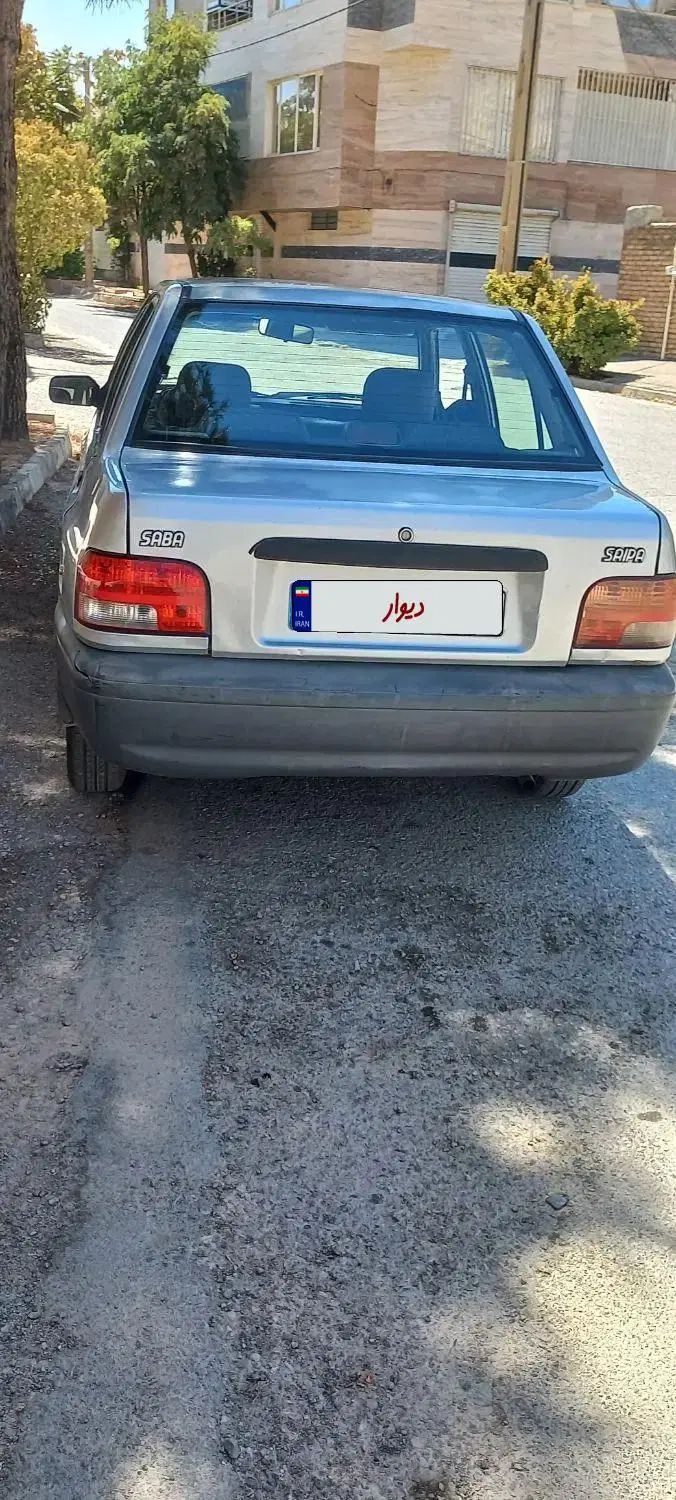 پراید صبا بنزینی - 1386