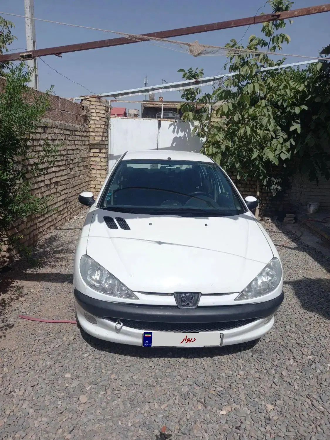 پژو ۲۰۶ صندوق دار v8 - 1388