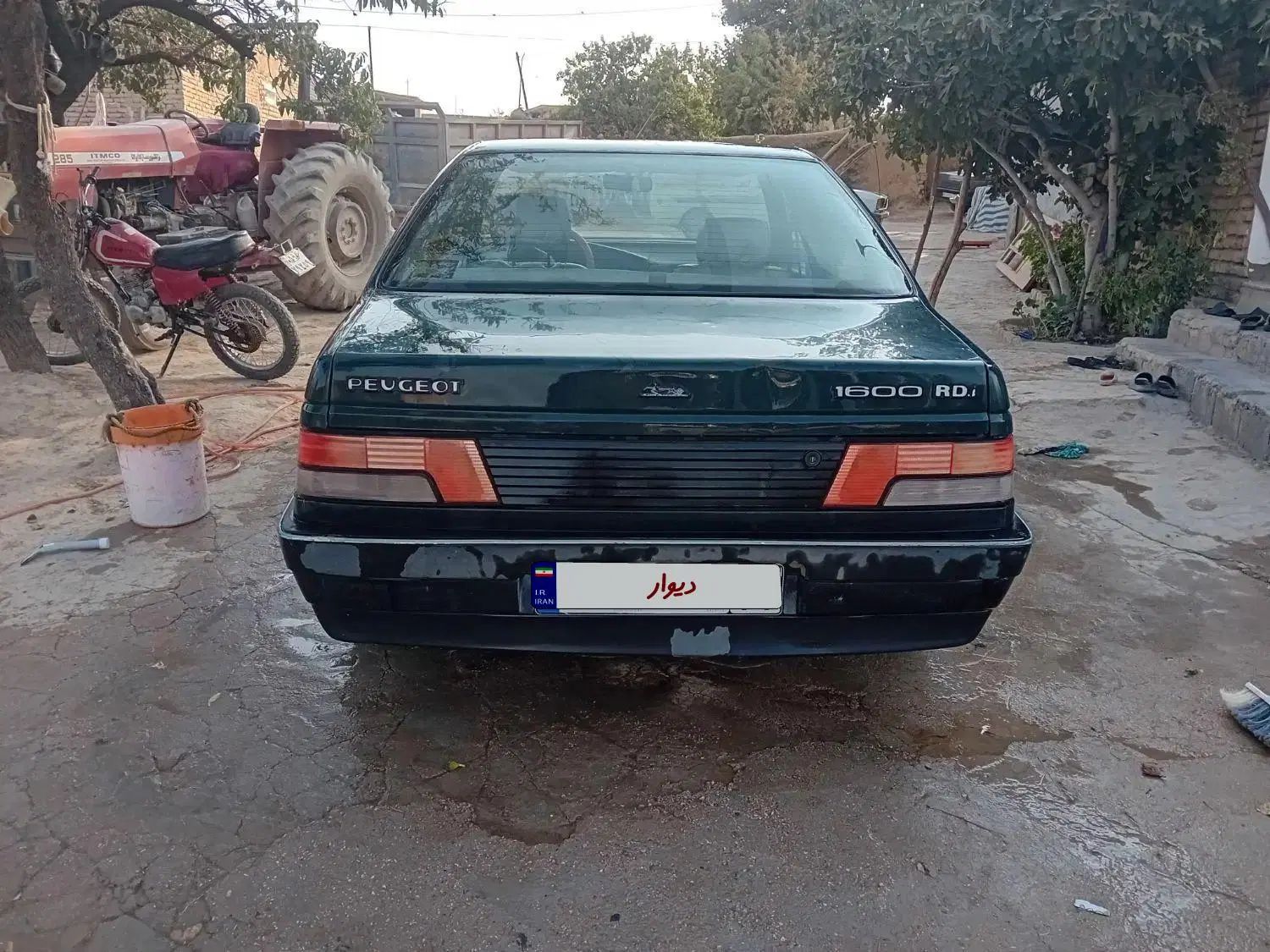 پژو آردی دوگانه سوز CNG - 1385