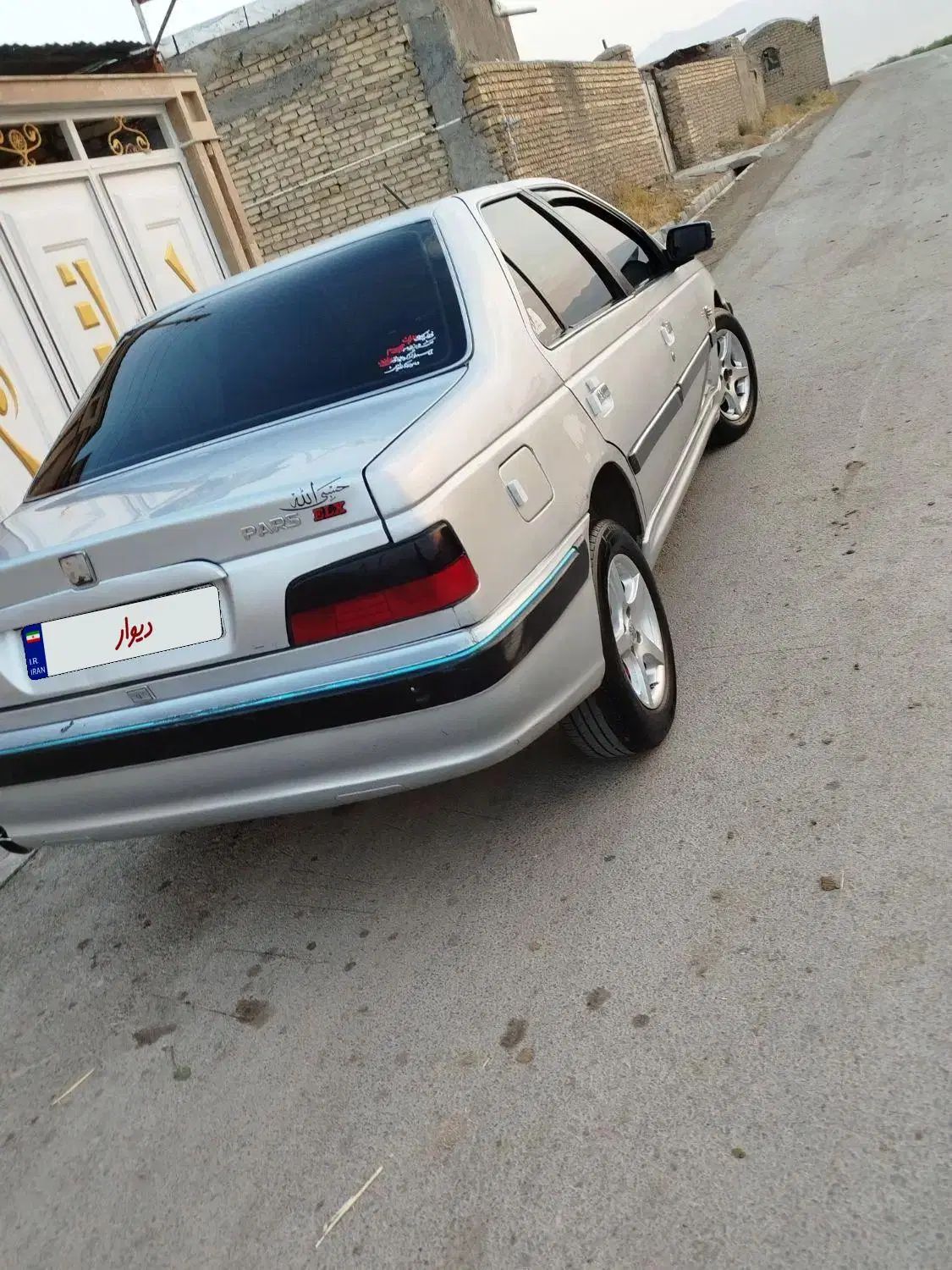 پژو پارس دوگانه سوز - 1386