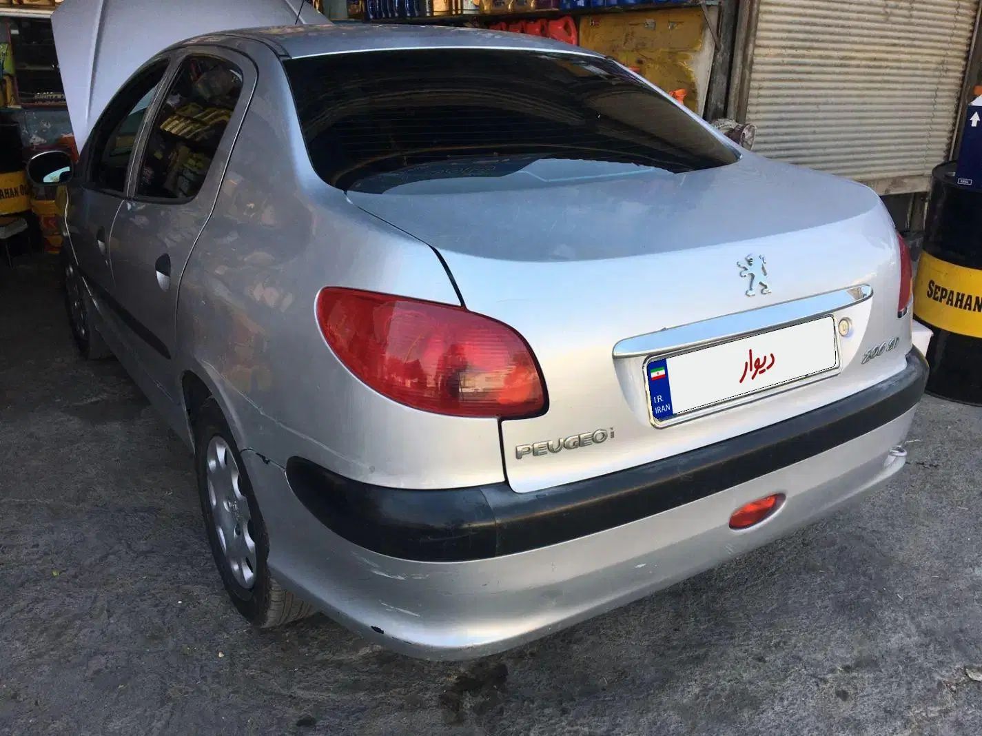پژو ۲۰۶ صندوق دار v20 - 1386