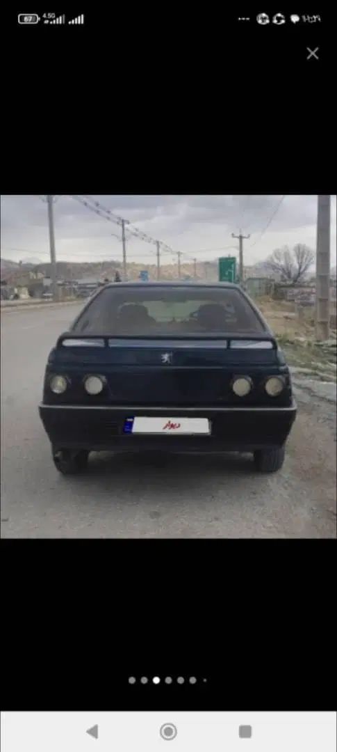 پژو آردی دوگانه سوز CNG - 1383
