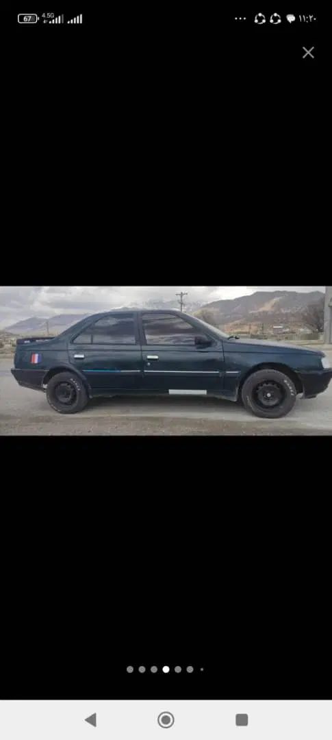 پژو آردی دوگانه سوز CNG - 1383