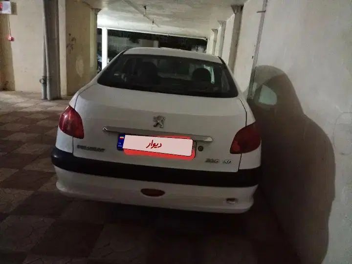 پژو ۲۰۶ صندوق دار v8 - 1395