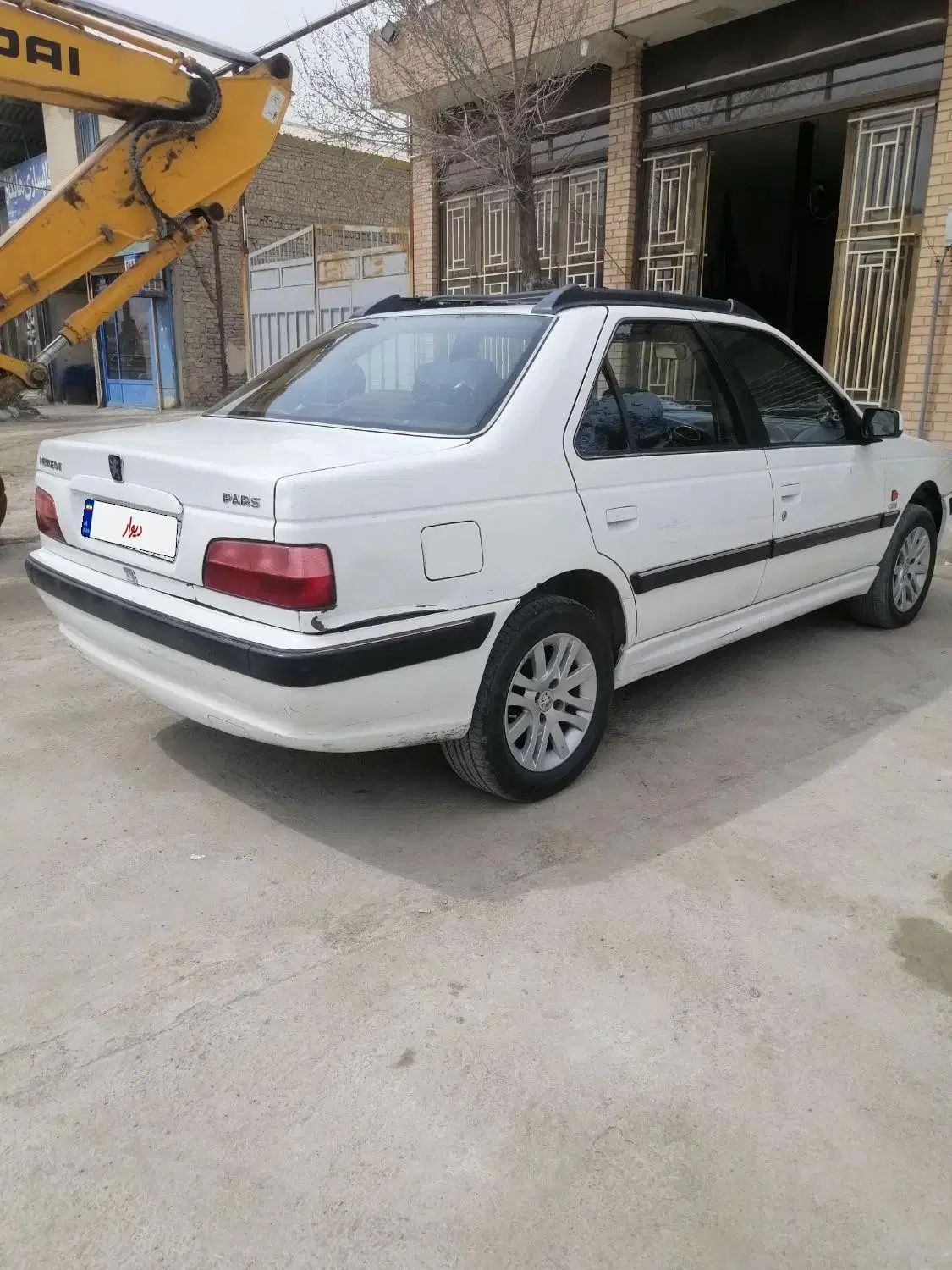 پژو پارس دوگانه سوز - 1386
