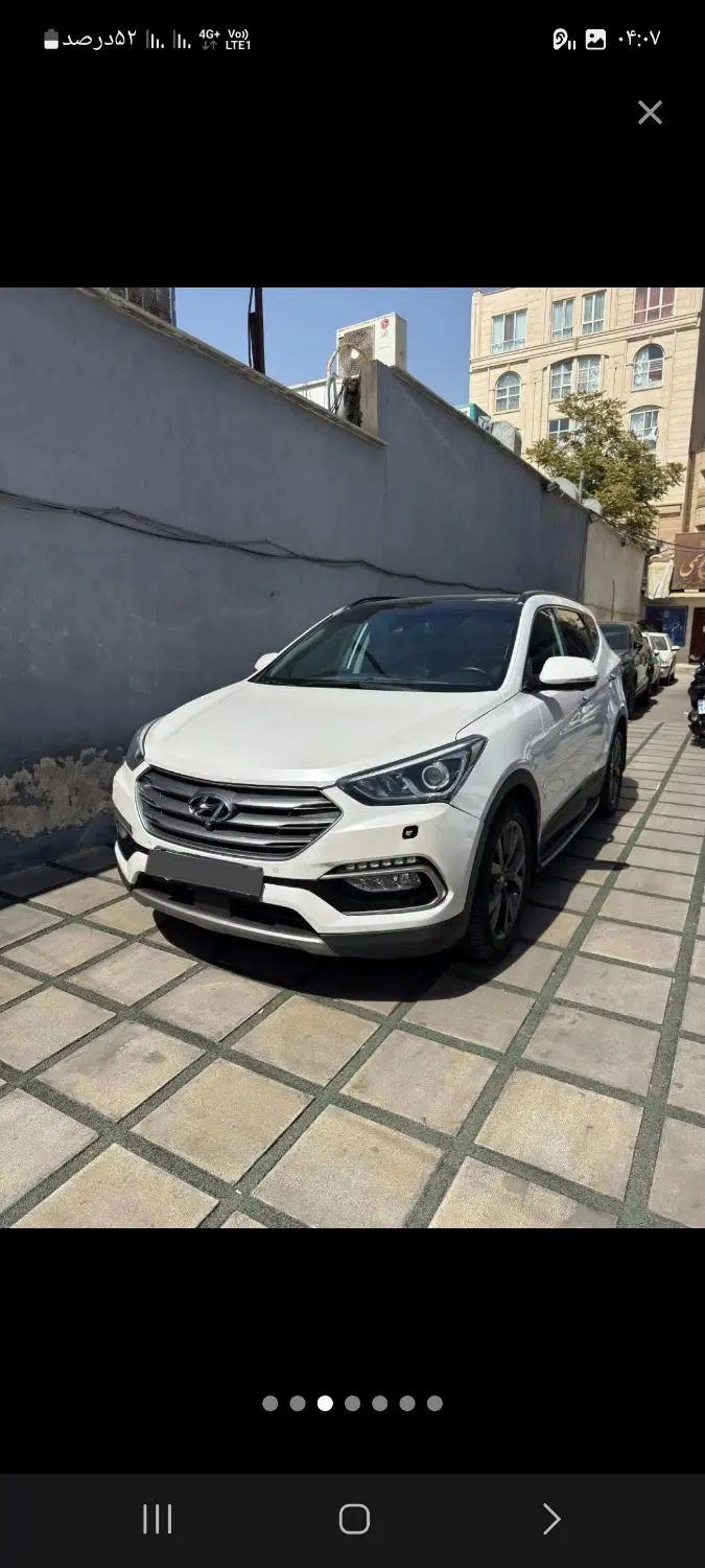 هیوندای سانتافه جی‌ال‌اس ۲.۴ GDI دو دیفرانسیل - 2017