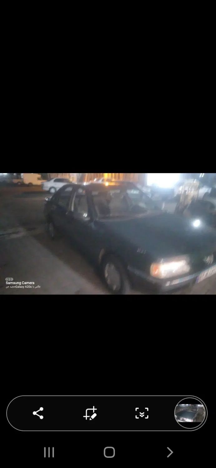 پژو آردی دوگانه سوز CNG - 1383