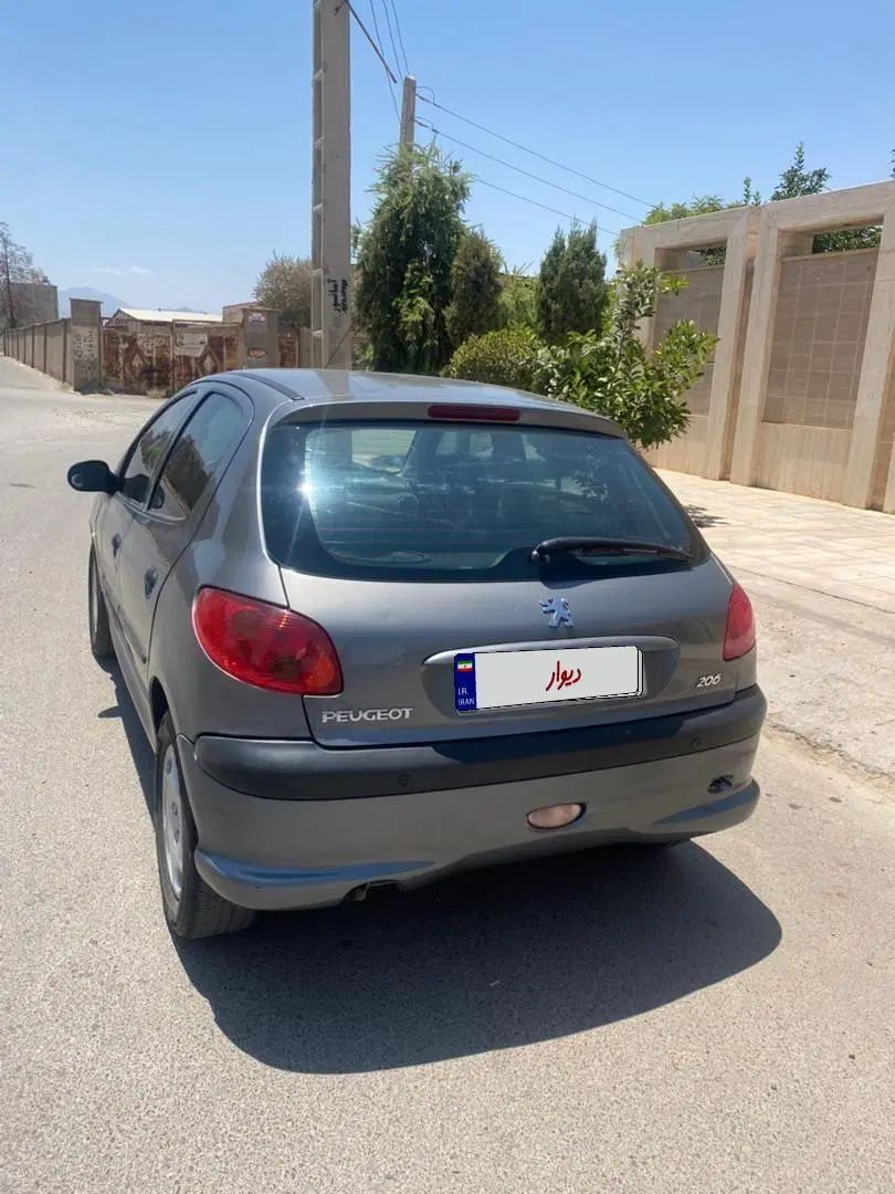 پژو 206 تیپ 2 - 1396