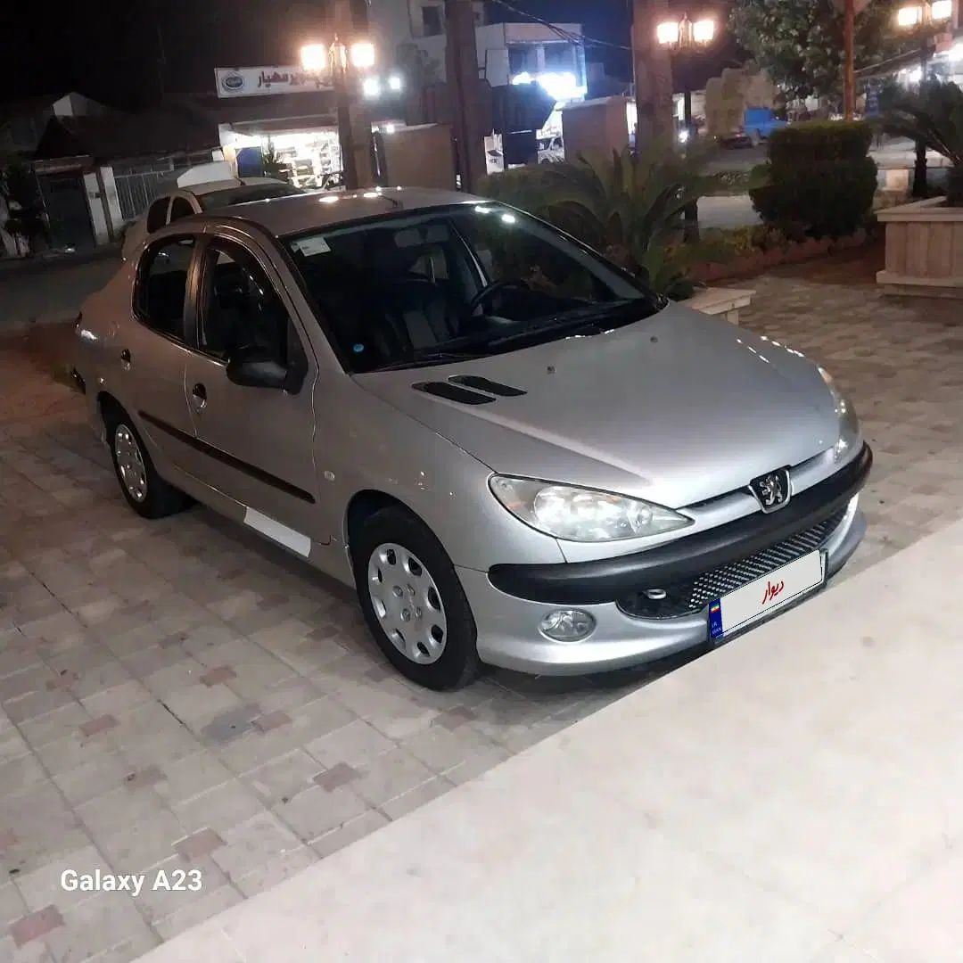 پژو ۲۰۶ صندوق دار v20 - 1388