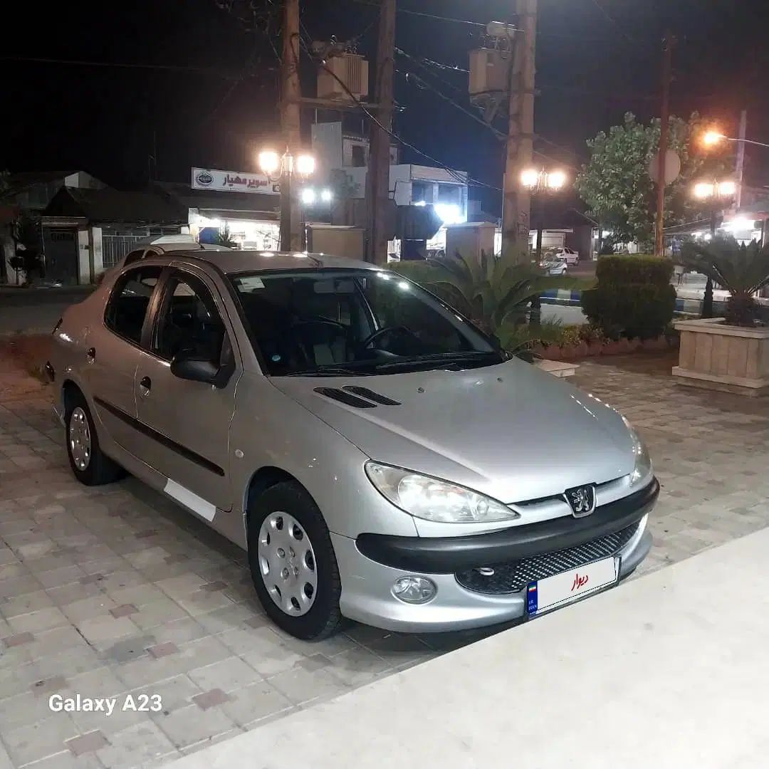 پژو ۲۰۶ صندوق دار v20 - 1388
